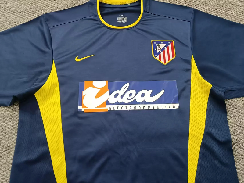02-03 Atletico Madrid Retro away soccer jersey size S-2XL