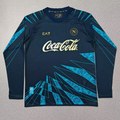 Naples Napoli 2025/26 Blue Pre-Match Long Sleeve Training Jersey