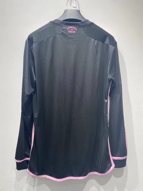 24-25 Miami away long sleeve soccer jersey