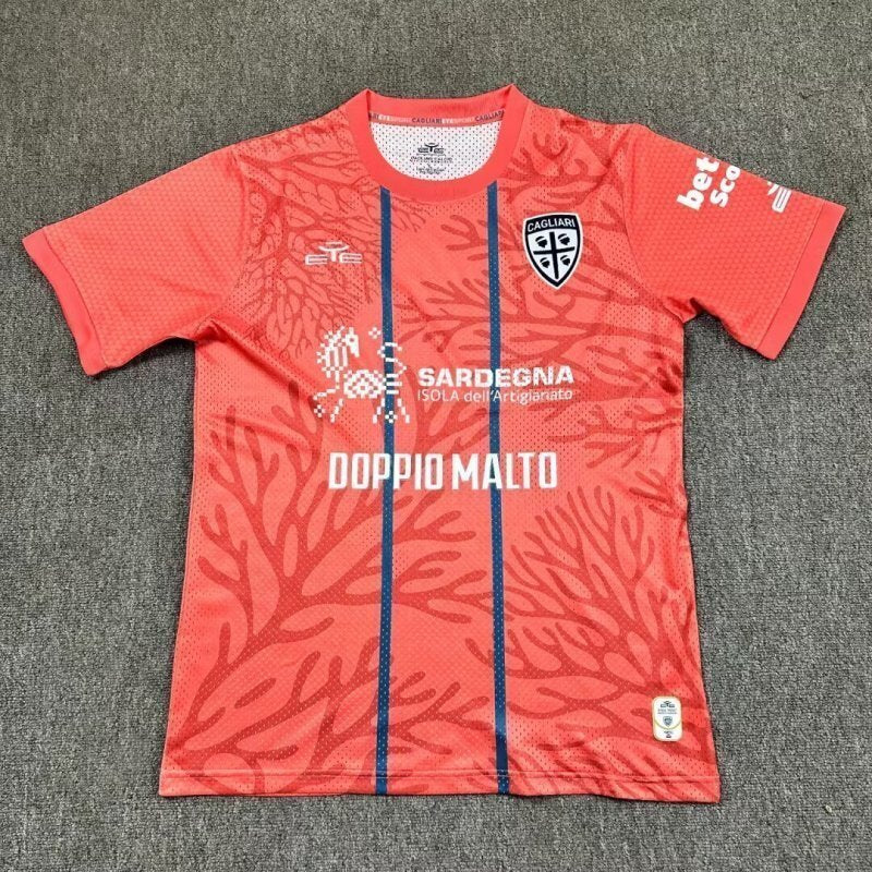Cagliari 2025/26 Fourth Away soccer jerseys Size S-2XL