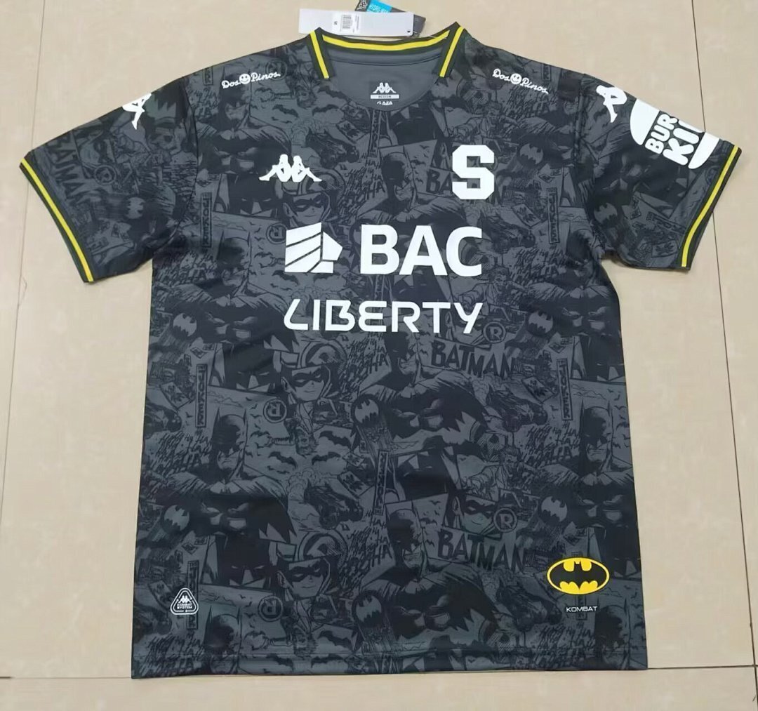 Deportivo Saprissa 2025/26 Home Black Jersey S-4XL