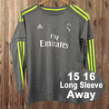 15-16 Real Madrid Third away retro long sleeve jersey
