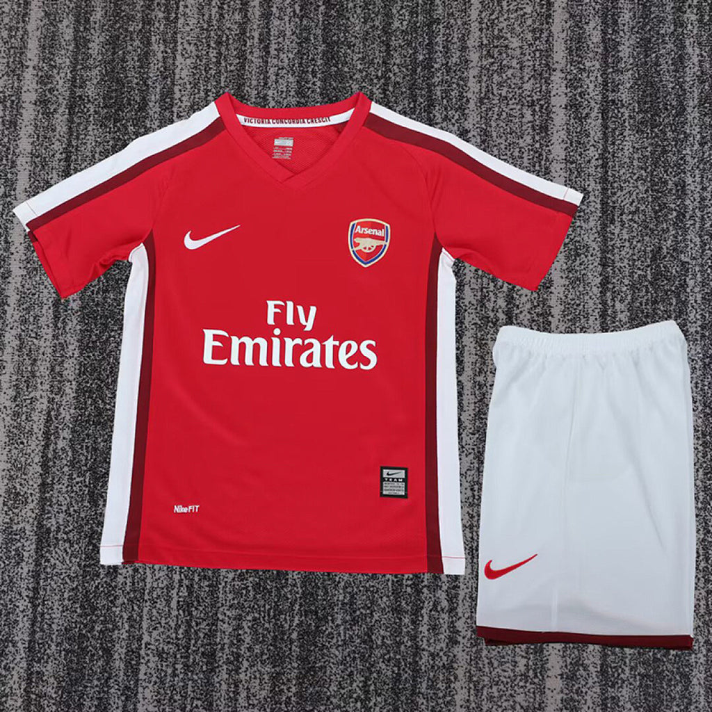 Retro Arsenal 2008/09 Home kids size 16-28