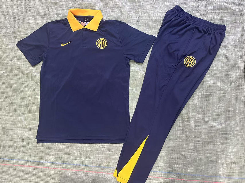 25-26 International Milan Dark blue POLO suit