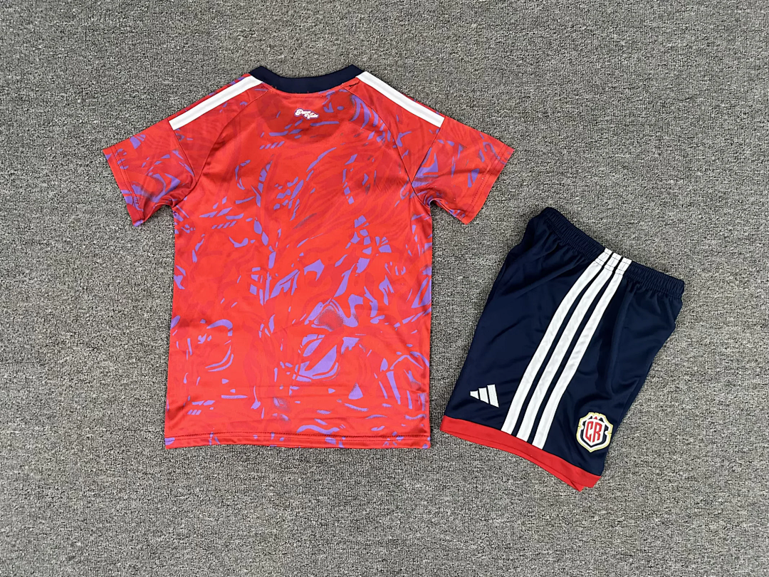 Costa Rica 2026 World Cup Home Kid kit size 16-28