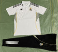 Real Madrid 2025/26 White POLO Suit