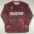 25-26 Palestino special version black red long sleeves soccer jersey