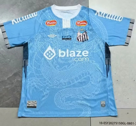 25-26 Santos blue special jersey