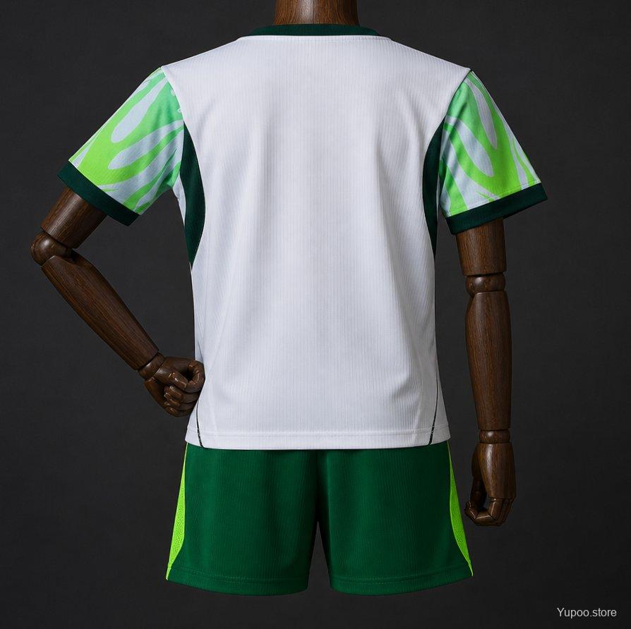 Nigeria 2026 World Cup Away kid kit size 16-28