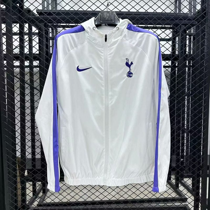 25-26 Tottenham Hotspur white windbreaker