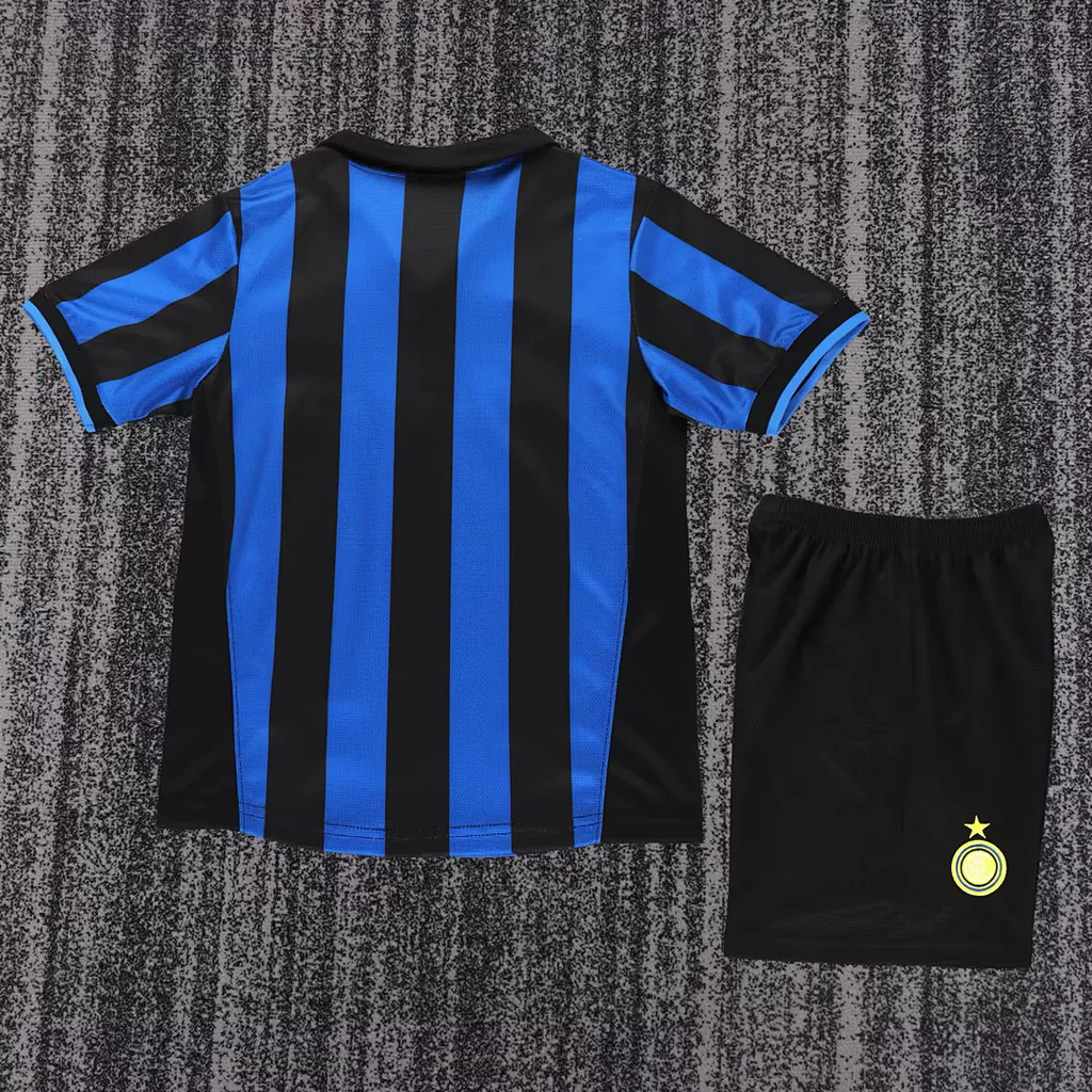 Retro Inter Milan 1998/99 Home kids kit size 16-28