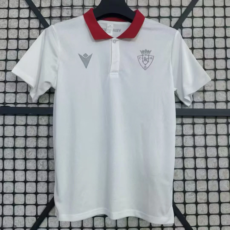 25-26 Osasuna White Polo