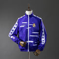 Real Madrid 2025/26 White and Purple Reversible Windbreaker