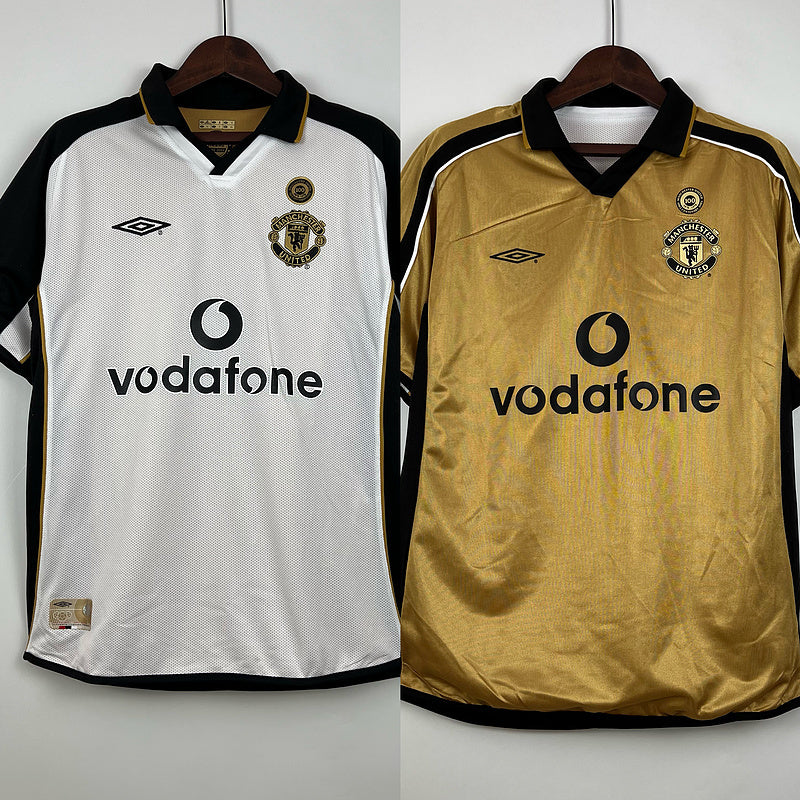 Retro Manchester United 01/02 100th Anniversary Edition S-XXL