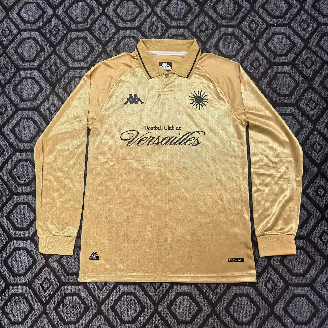 Versailles 2025/26 Gold Special Edition Long Sleeve Jersey