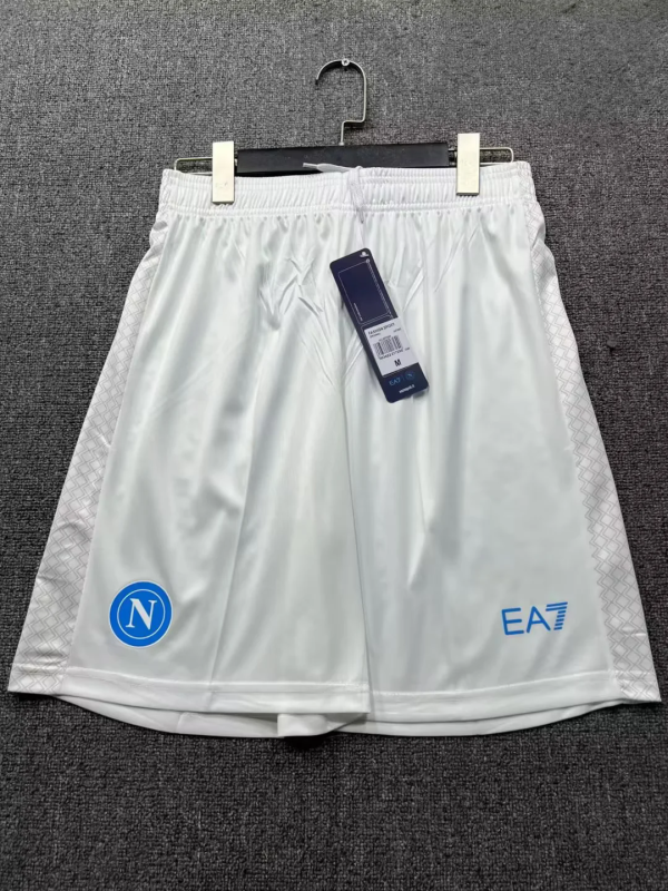 Pantalon Corto de Futbol #25-26 Napoli home Shorts — Zhang199