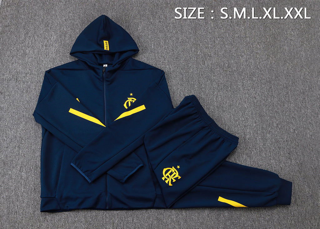 Flamengo 2025/26 blue Hoodie suit S-2XL