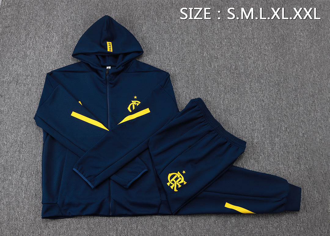 Flamengo 2025/26 blue Hoodie suit S-2XL