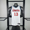 Season 2025 Washington Wizards White No. 13 Poole NBA Jersey
