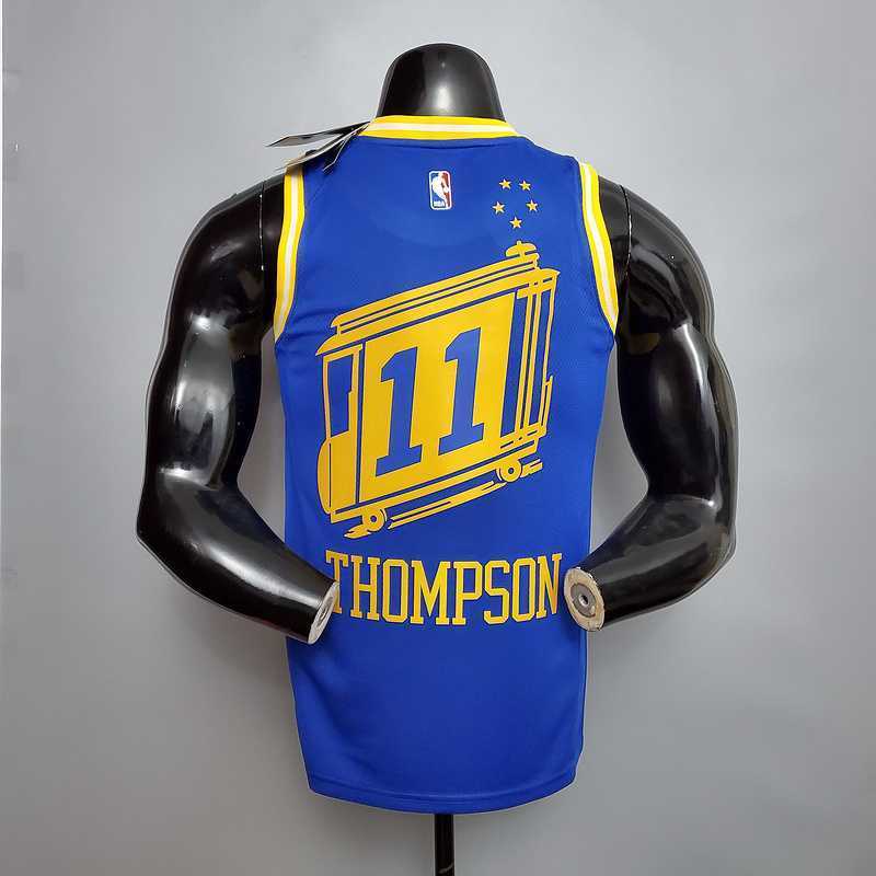 Tram version THOMPSON#11 Golden State Warriors blue