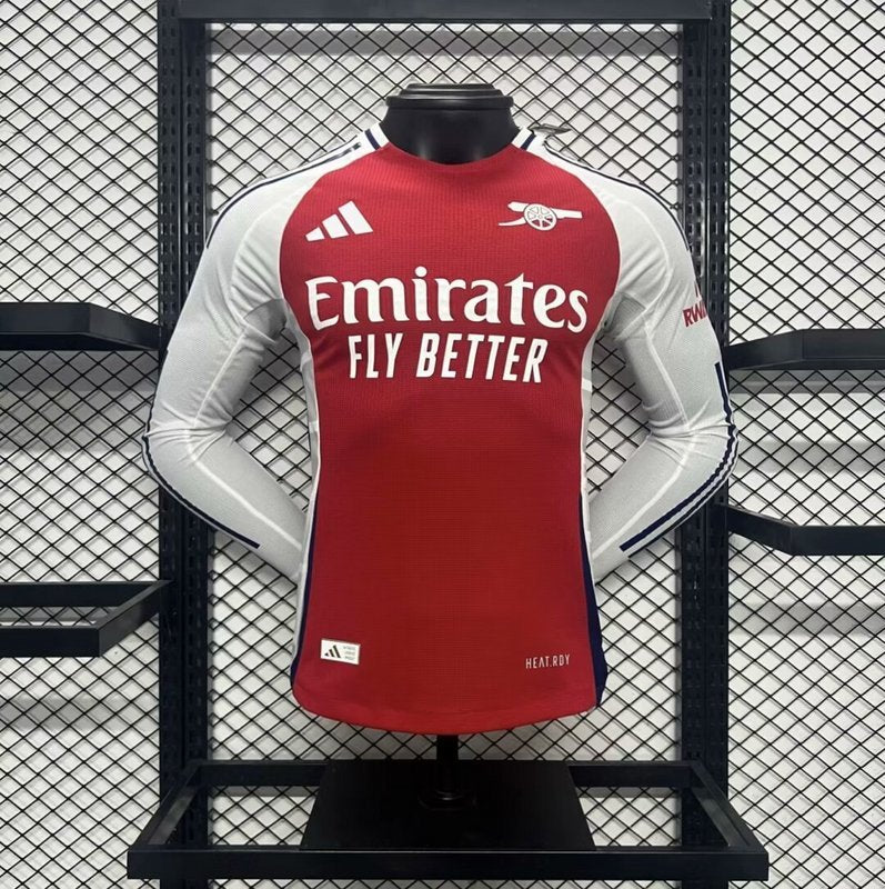 24-25 Arsenal home long sleeve player version jersey