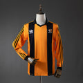 Hull City 81/82 Home Long-Sleeve Retro Jersey S-XXL