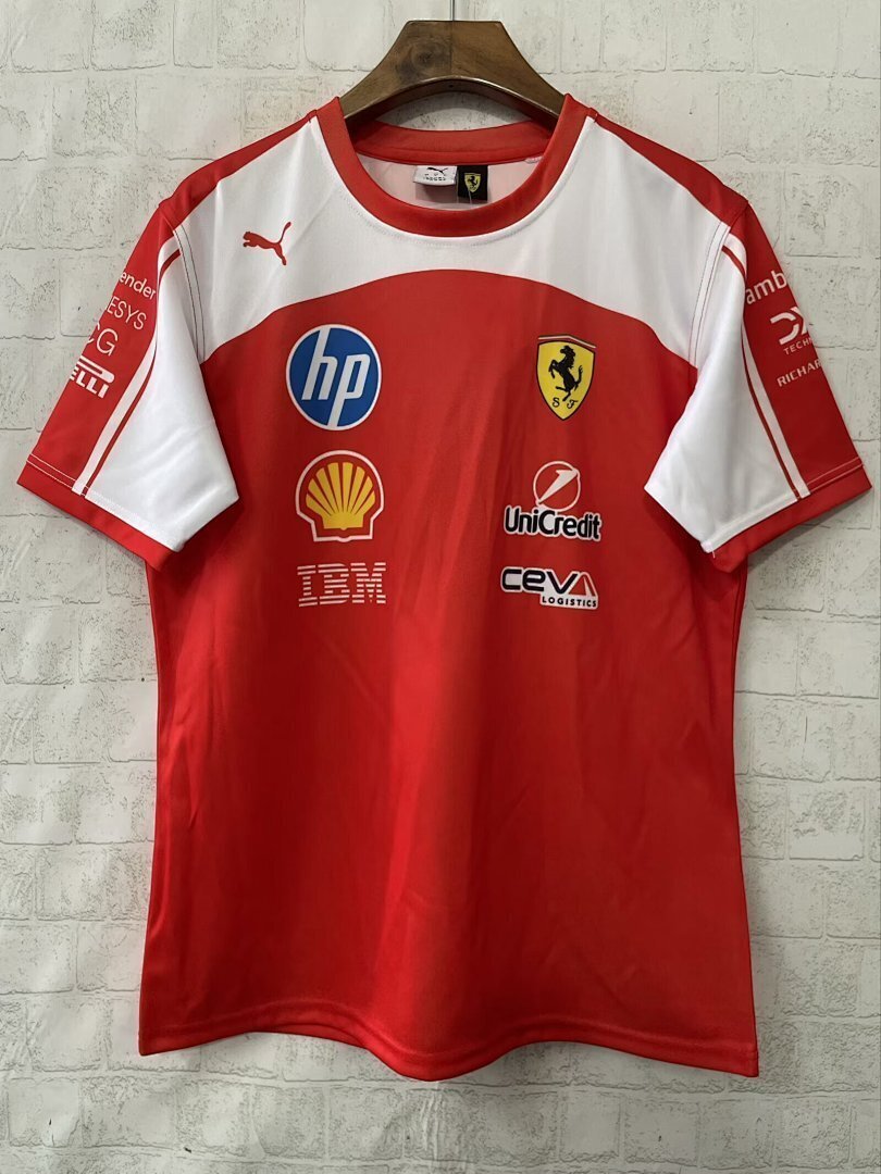Ferrari 2026 red F1 shirt S-5XL