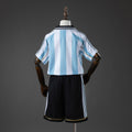 Argentina 1998 Home Retro Kids Kit Jersey Size 16-28