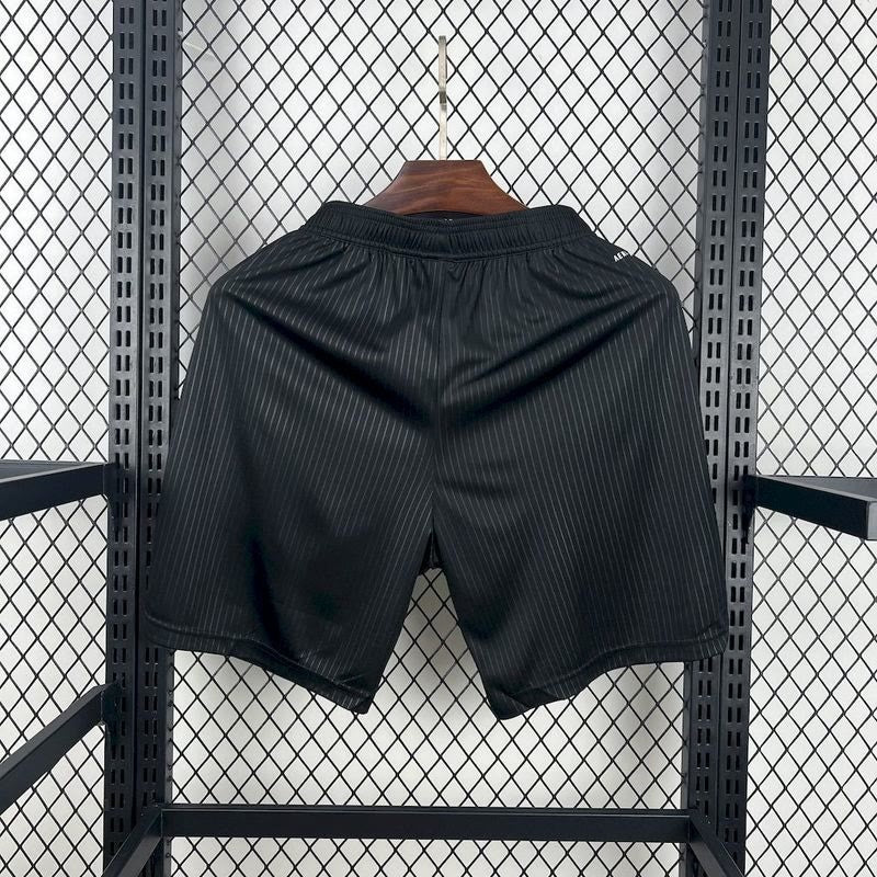 Pantalon Corto de Futbol #25-26 Germany 125th Anniversary Black Shorts — Zhang199