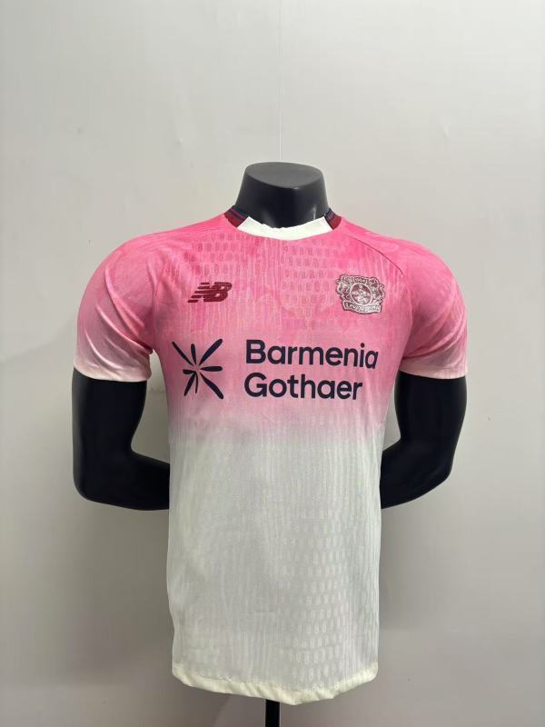 25-26 Leverkusen Away player version soccer jersey size S-2XL