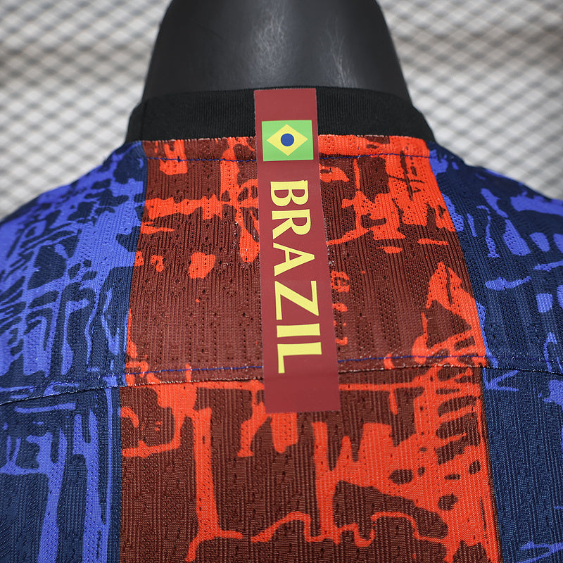 24-25 Barcelona Red and Blue Special Player Version jersey