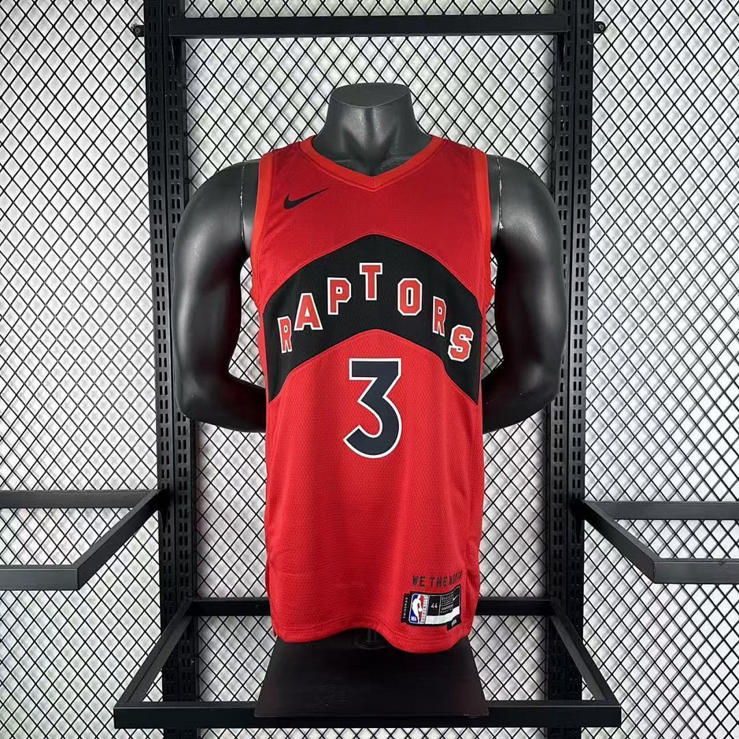 Season 2023 Toronto Raptors Red No. 3 INGRAM
