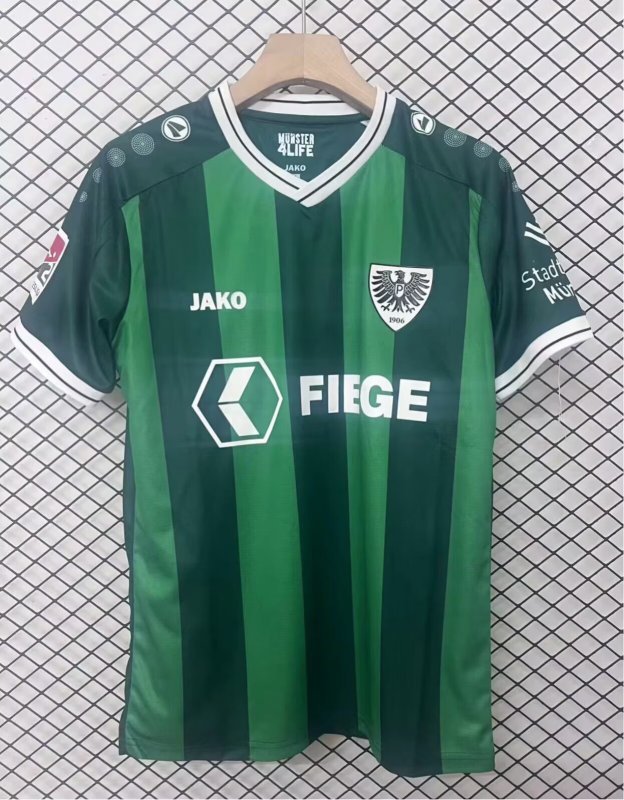 25-26 Preuen Münster Home Soccer Jersey