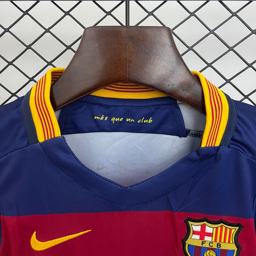 kids Barcelona 15/16 home size: 16-28