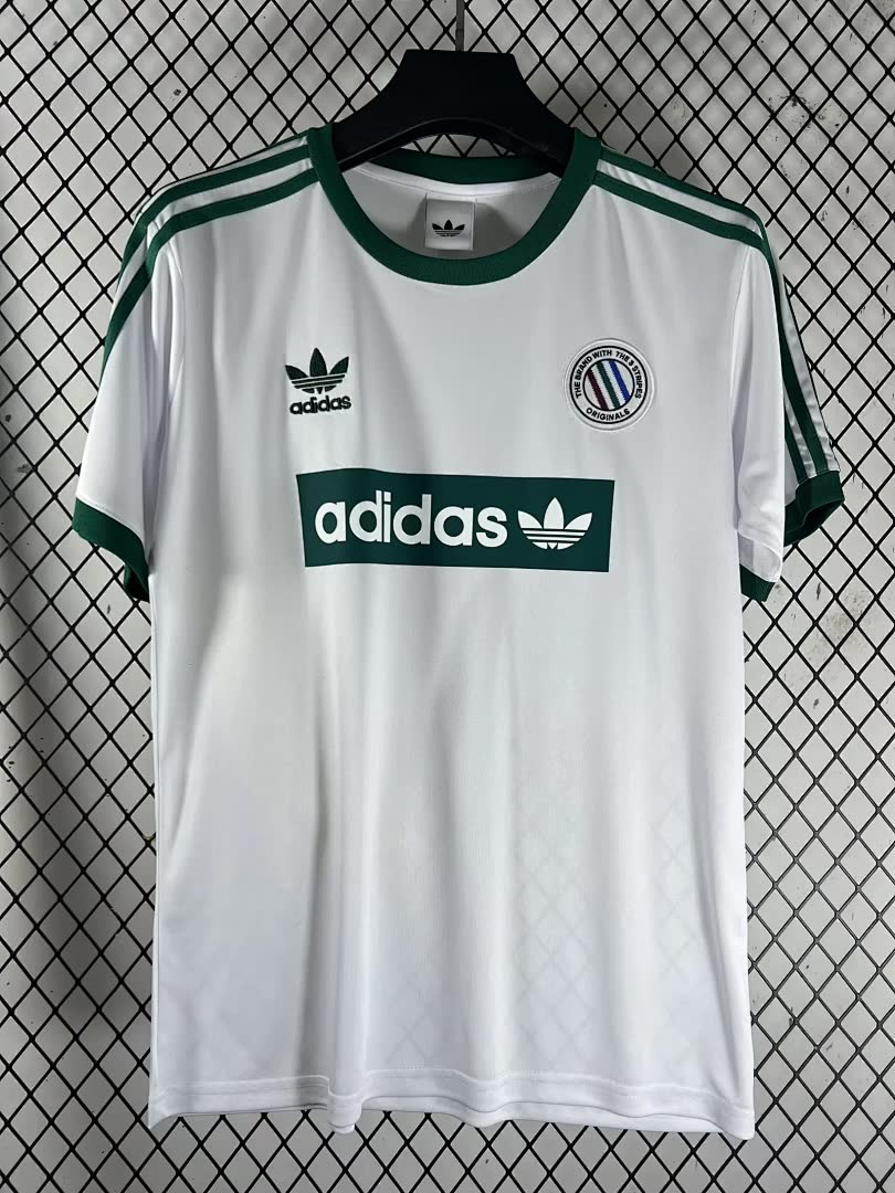 Adidas Oasis 2026/27 White Originals Ringer Tee size S-4XL