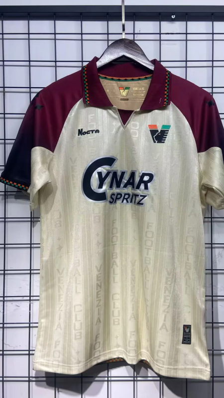 Venezia 2025/26 Away soccer jerseys With Sponsor