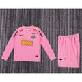Retro Santos 2011/12 Pink long sleeves Kid Kit
