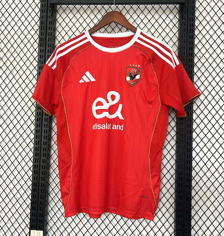 25-26 AL AHLY home soccer jersey