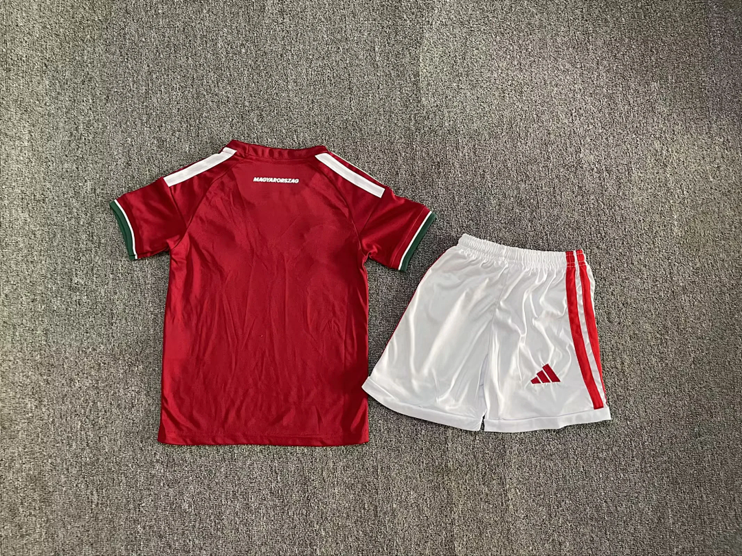 Hungary 2026 World Cup Home Kids Kit Jersey SIZE 16-28