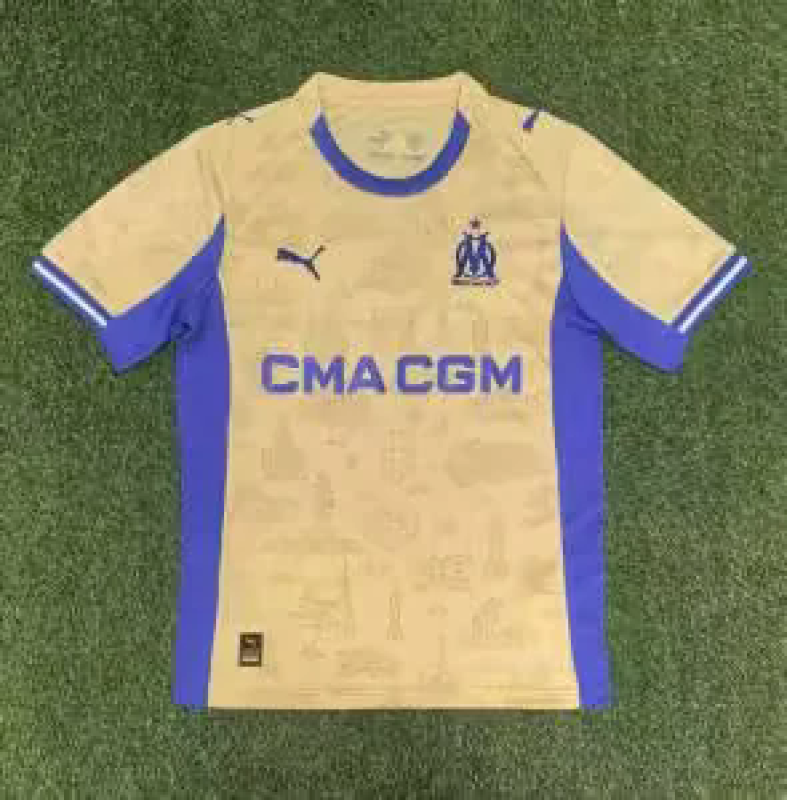 Olympique Marseille 2025/26 fourth Away Jersey