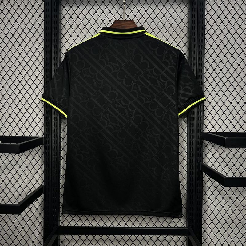 24-25 Real Madrid X BLACK AND NEON UNIQUE Jersey S-XXL