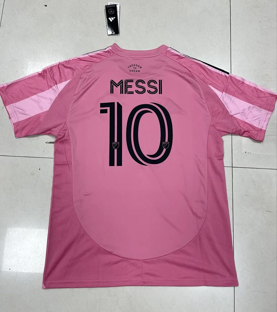 Inter Miami international Messi 2025/26 home jersey With Star size S-4XL