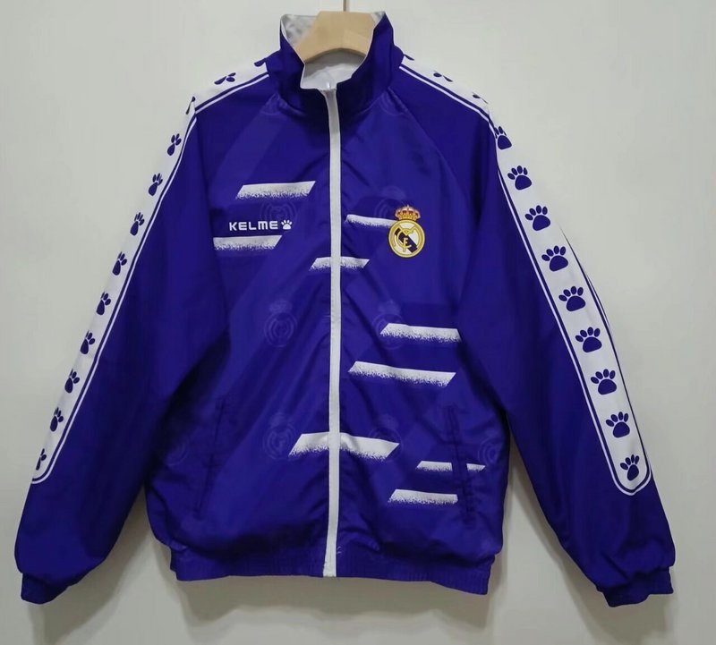 24-25 Real Madrid Reversible windbreaker1740503770000