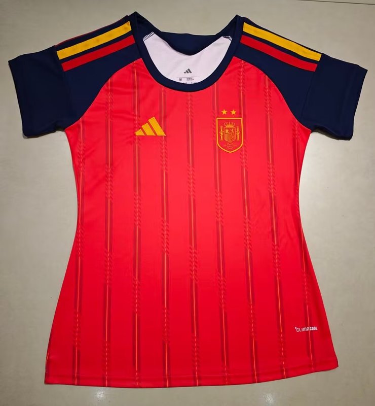 2026 Spain Home stars Woman Two stars S-2XL — Jsonwang 26/27