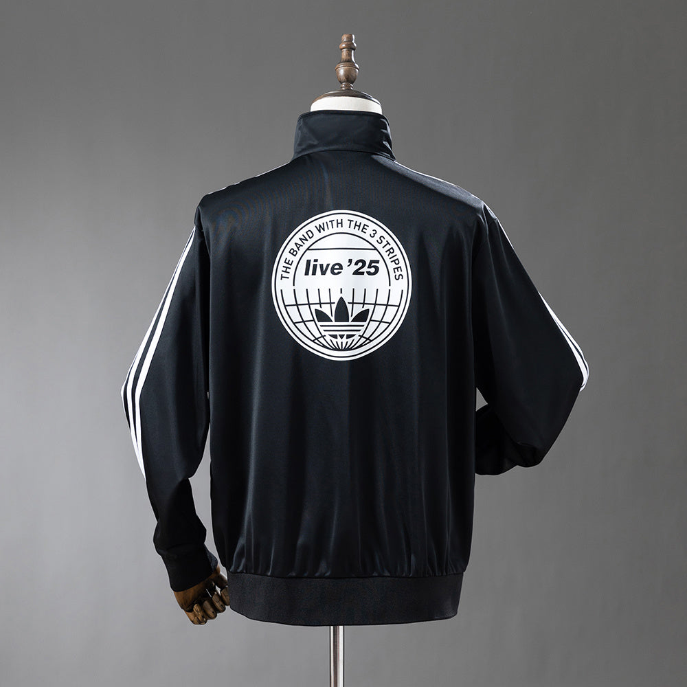 Oasis Flamingo Track Jacket - Black S-XXL