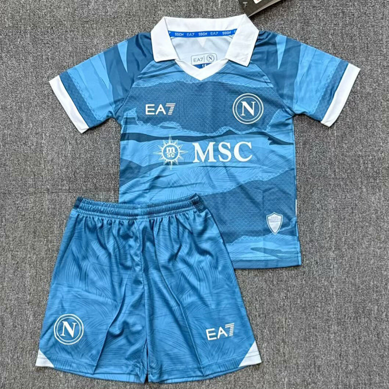 24-25 Napoli 4th away kid kit