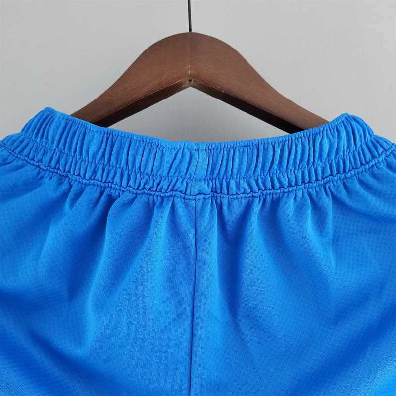 Pantalon Corto de Futbol #2022 Italy Short Blue — Zhang199
