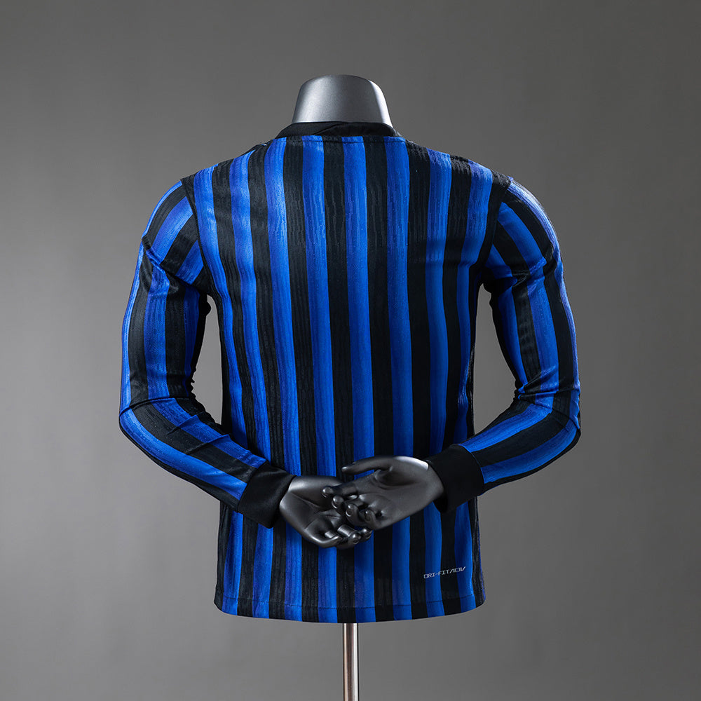 Inter Milan 25/26 Home Long-Sleeve Player Version Jersey S-3XL