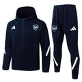Arsenal 2025/26 Dark Blue Hoodie Suit S-2XL