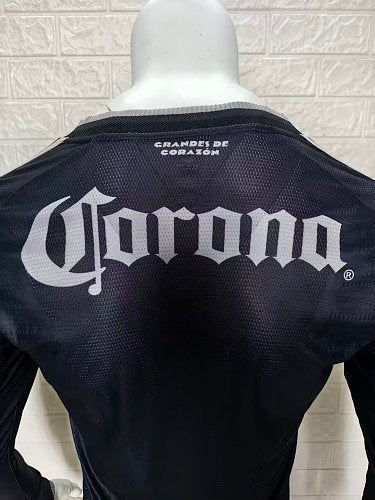 26-27 America Away black Player version Long Sleeve S-3XL — Jsonwang 26/27